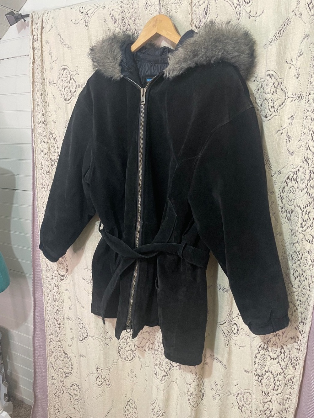 Wilsons: Leather Adventure Bound Originals suede parka jacket